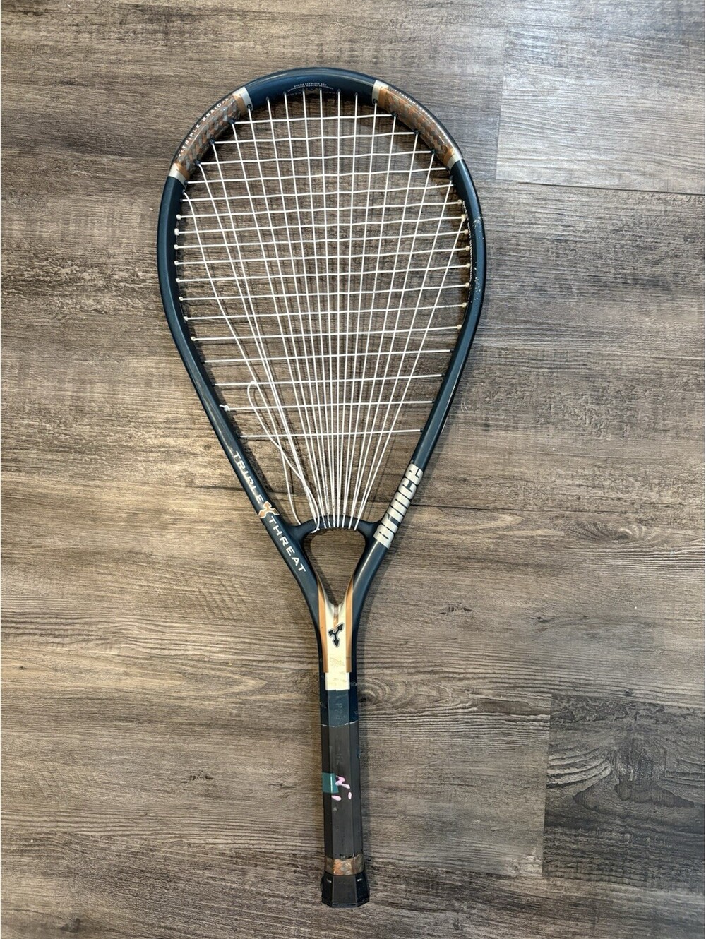 Prince Triple Threat Ring 125 Oversize Tennis Racket Grip L4 Power Level 1300